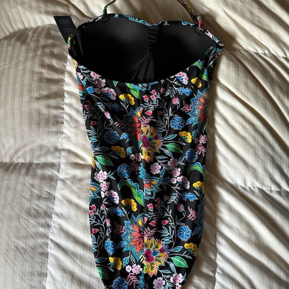 Caribbean Joe 1 Piece Bathing Suit Size 12 NWT - Picture 3 of 4